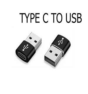 USB TYPE C FEMALE TO USB MALE OTG ADAPTER CONVERTER